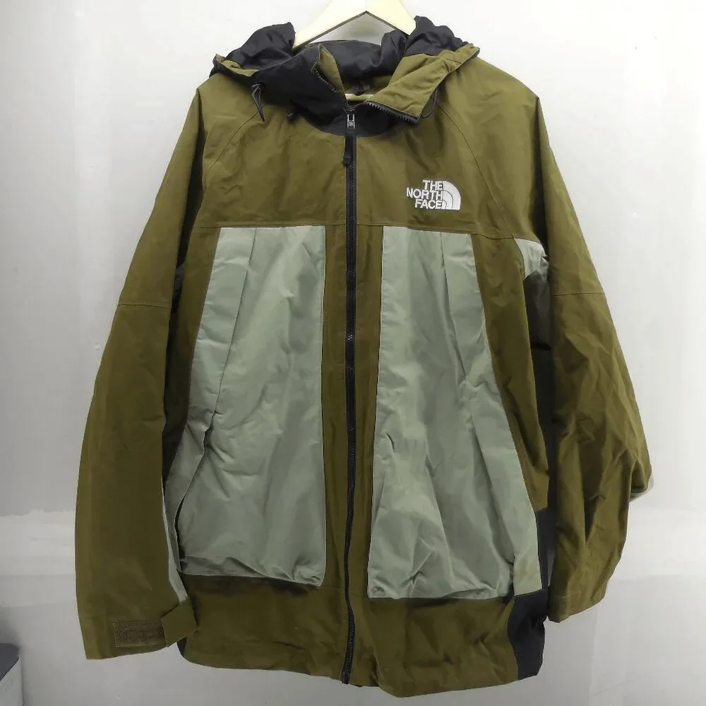 The‎ North Face Balfron Jacket Green Tan Shell Size L BNWT Retail 230 Waterproof